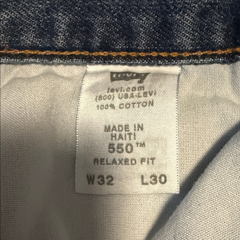 Levi's Jeans 550 Relaxed Fit W32 L30 - Picture 2 of 14
